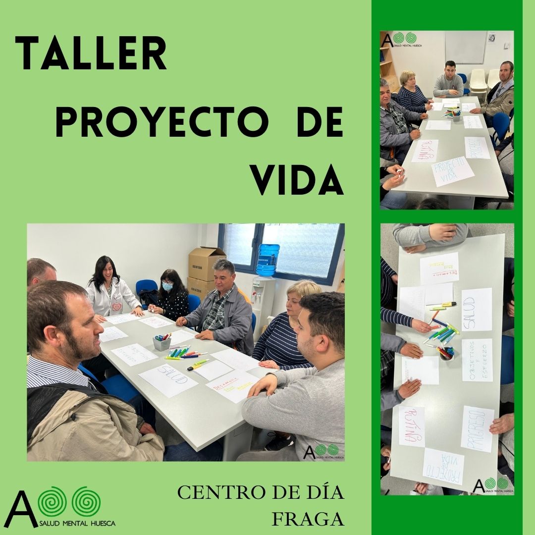 Taller de Proyecto de Vida en Fraga – ASAPME Huesca